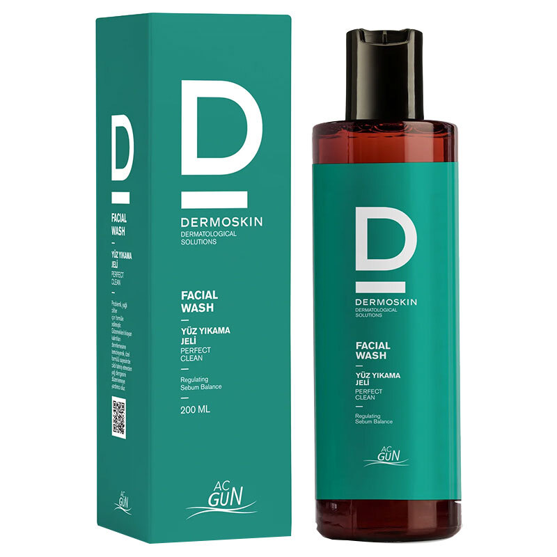 Dermoskin Acgun Yüz Yıkama Jeli 200 ml
