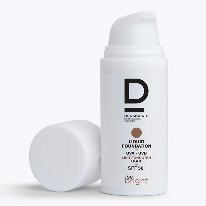 Dermoskin Be Bright SPF50+ Likit Fondöten 33ml - Light