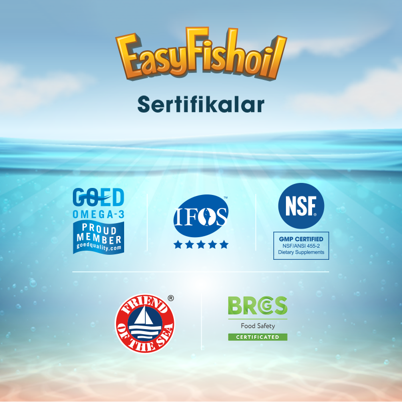 Easy Fish Oil Grow 30 Adet Çiğnenebilir Jel Form