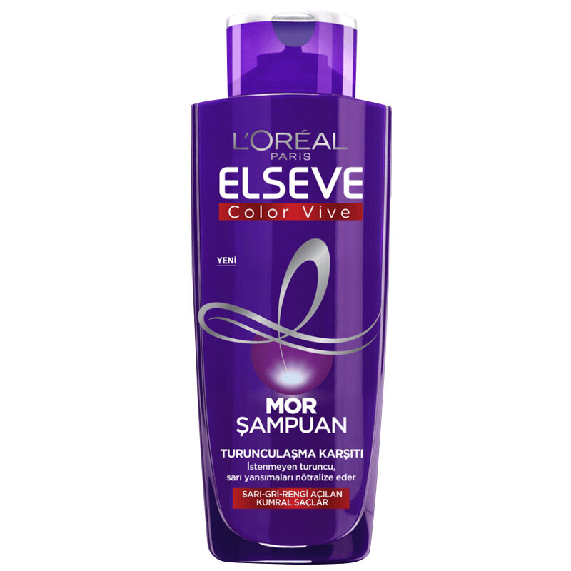 Elseve Turunculaşma Karşıtı Mor Şampuan 200 ml