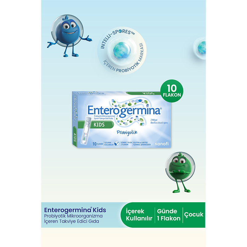 Enterogermina Kids Probiyotik 5 ml 10 Flakon