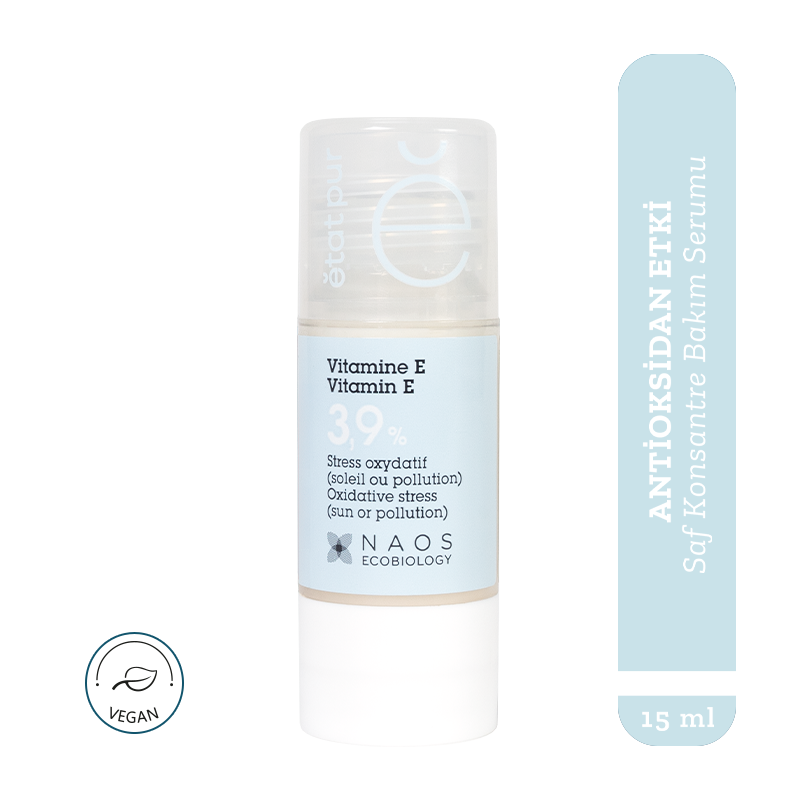 Etat Pur Pure Active E Vitamini %3-93 Antioksidan Etkili Saf Konsantre Bakım 15 ml