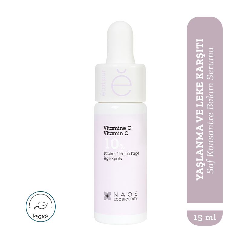 Etat Pur Pure Active Saf Vitamin C %10 Yaşlanma ve Leke Karşıtı Saf Konsantre Bakım 15 ml