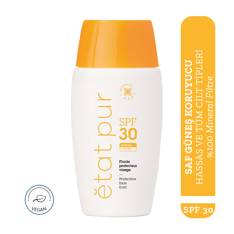 Etat Pur Pure UV Protector Tüm Ciltler İçin %100 Mineral Filtreli SPF30+ Güneş Kremi 40 ml