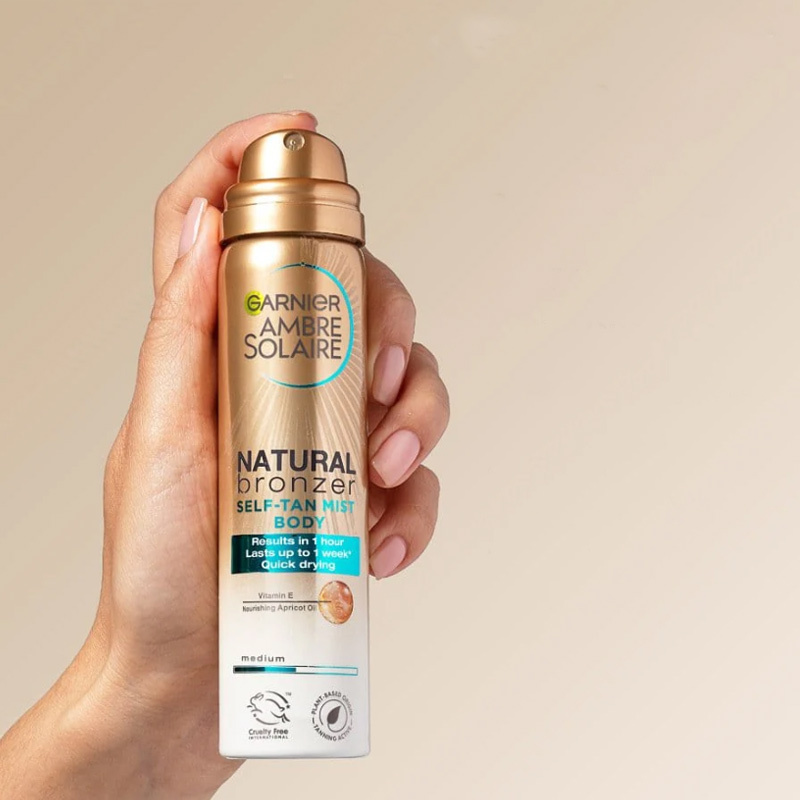 Garnier Ambre Solaire Natural Bronzer Güneşsiz Bronzlaştırıcı Sprey 150 ml