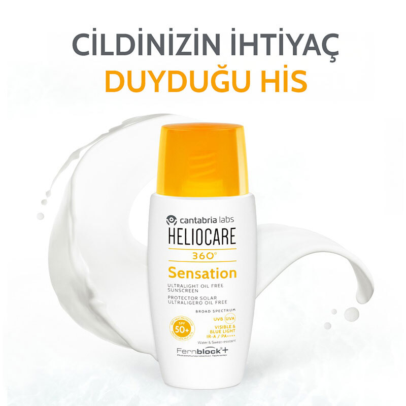 Heliocare 360 Sensation Oil Free SPF 50+ 50 ml
