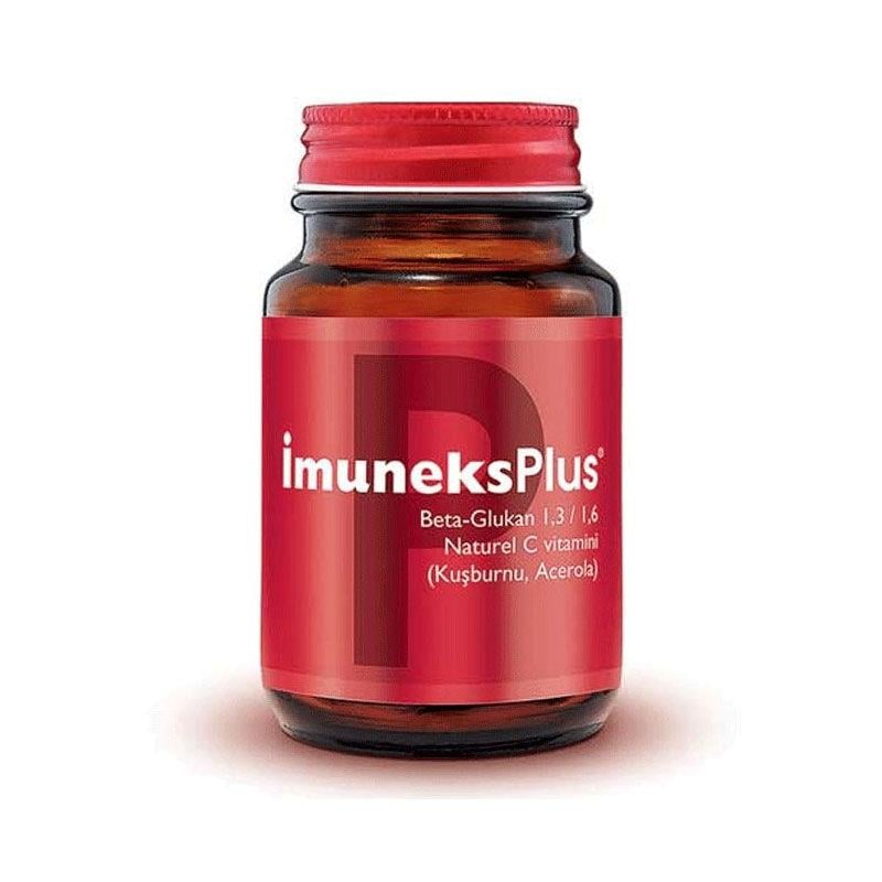 IMUNEKS PLUS 30 KAPSÜL BETA GLUKAN 1.3/1.6 ACEROLA MEYVE TOZU KUŞBURNU EKSTRESİ 4-10 YAŞ