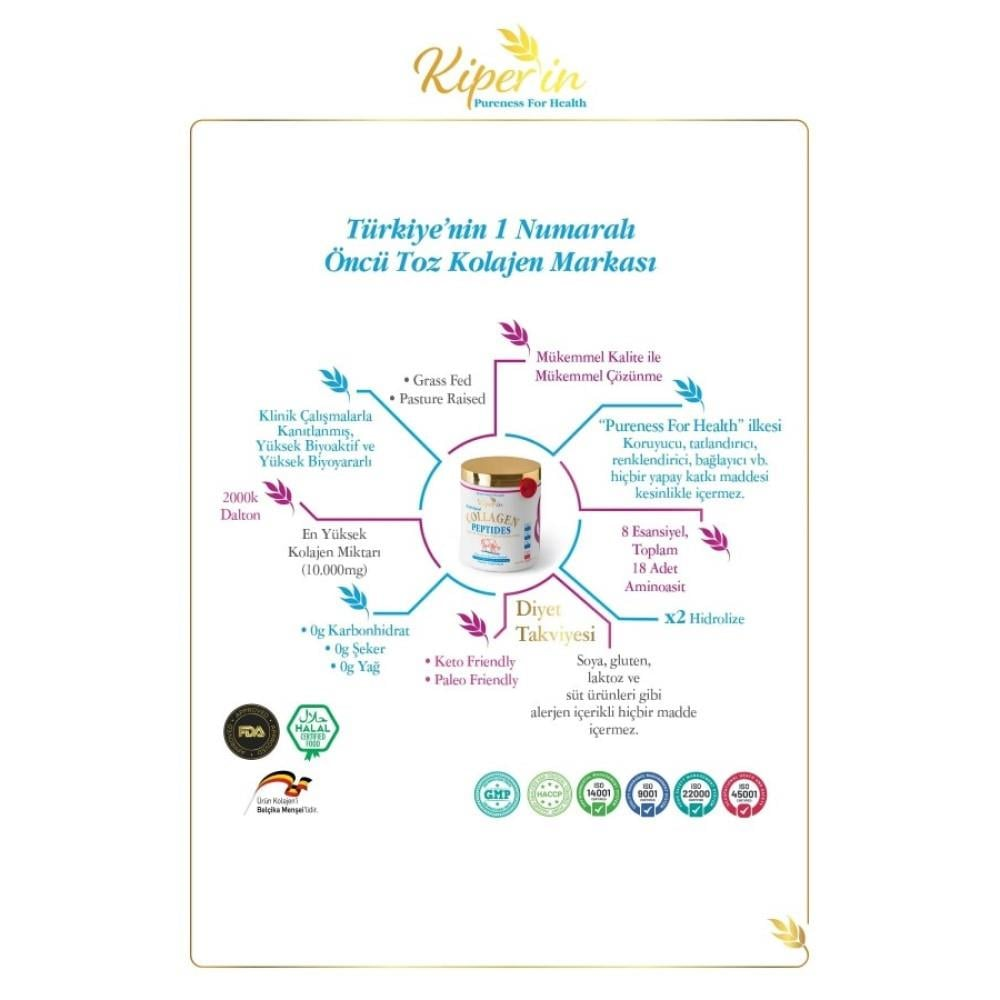 Kiperin Collagen Peptides 500 gr