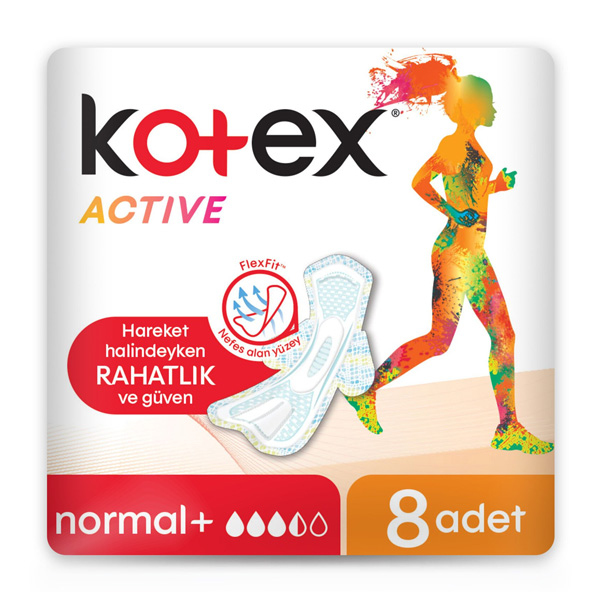 Kotex Active Tekli Normal 8 Adet