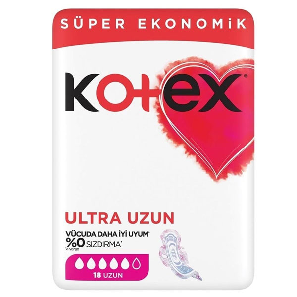 Kotex Ultra Uzun 18 Adet