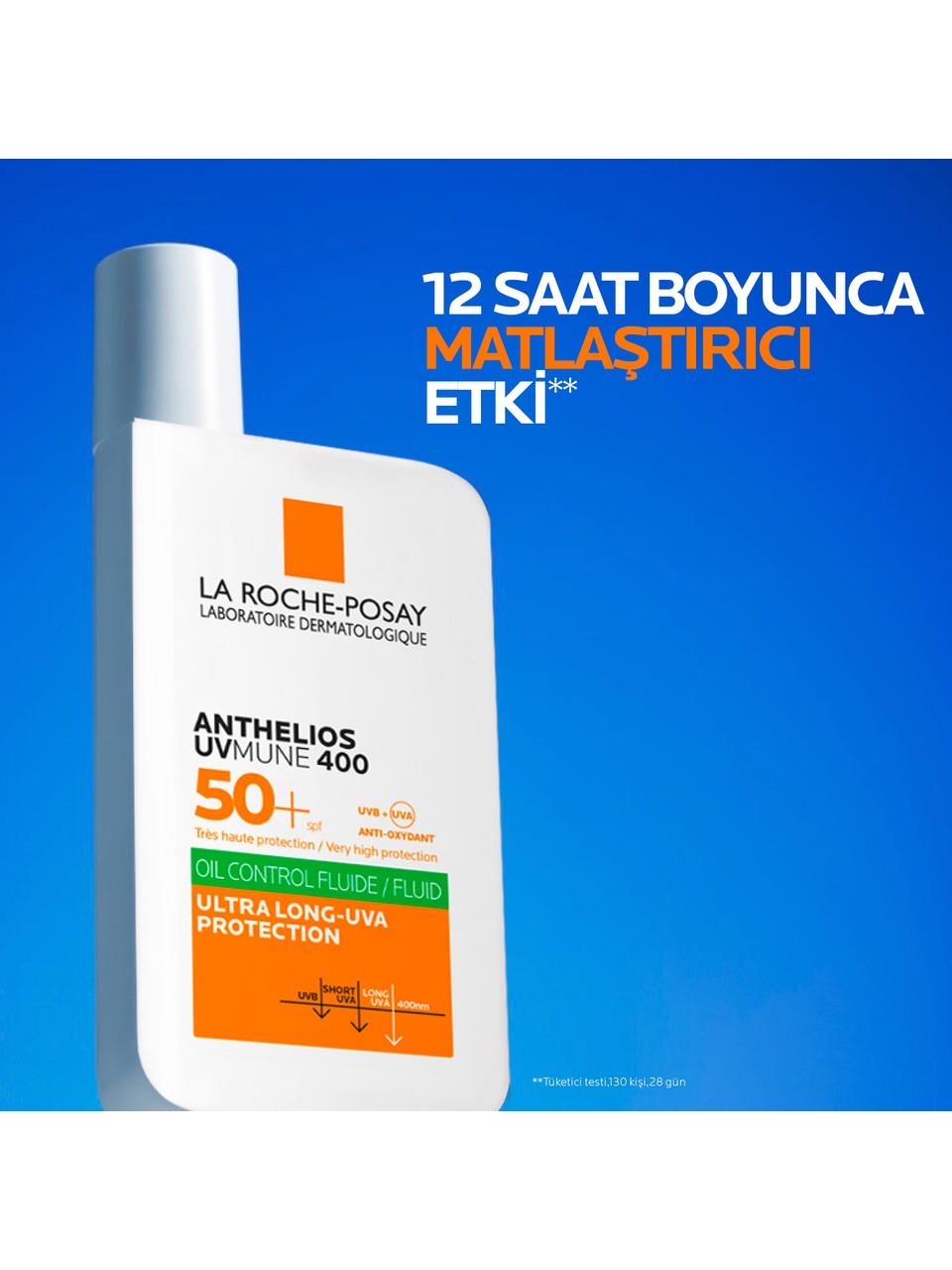 LA ROCHE POSAY ANTHELIOS OIL CONTROL FLUID AKIŞKAN YÜZ GÜNEŞ KREMİ 50ML