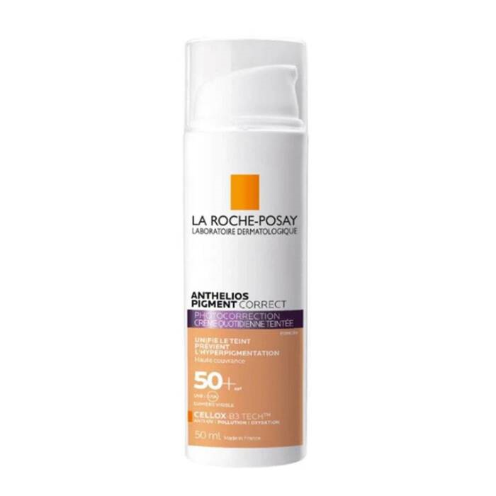 La Roche Posay Anthelios UV Daily Pigmentcorrect Light SPF50+ 50 ml Leke Karşıtı ve Cilt Tonu Eşitleyici Güneş Koruyucu Yüz Kremi
