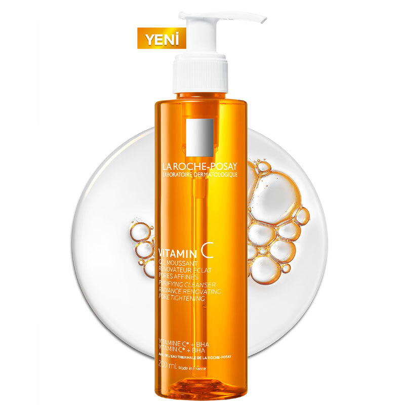 La Roche Posay C Vitamini Içerikli Işıltı Veren Yüz Temizleme Jeli 200 ml