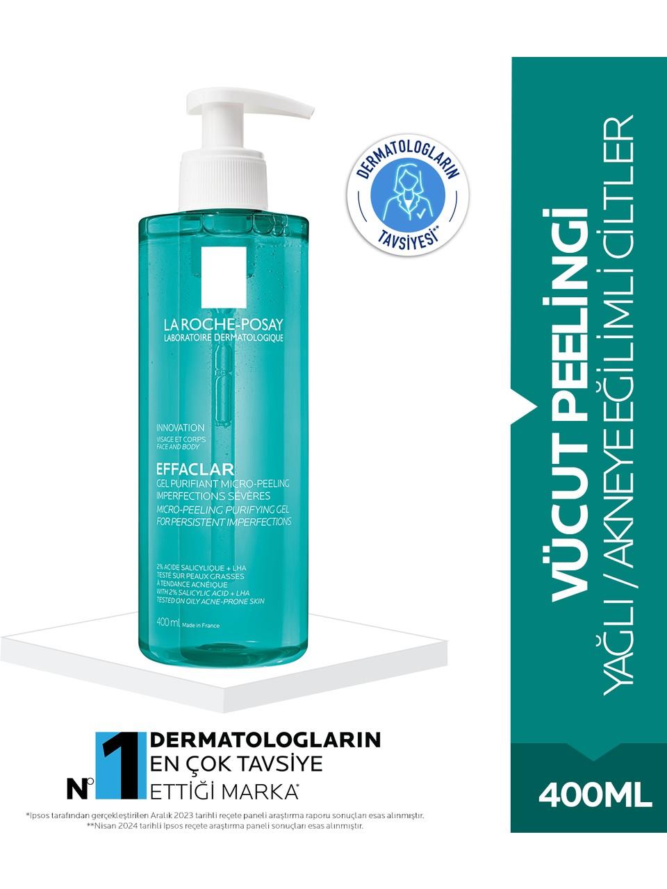 LA ROCHE POSAY EFFACLAR MICRO-PEELING PURIFYING GEL 400ML