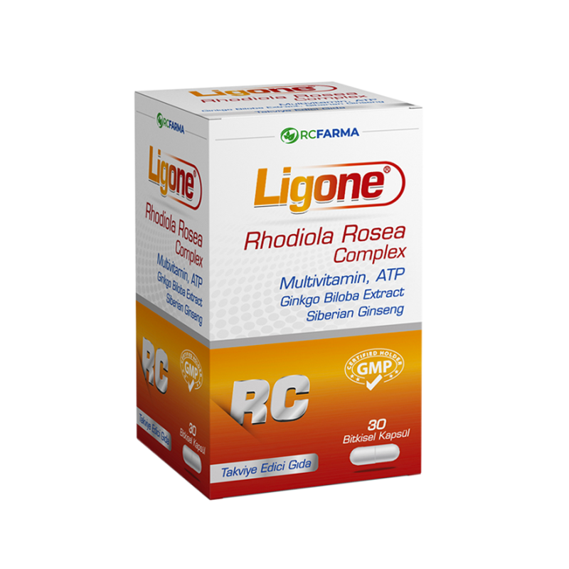 Ligone Rhodiola Rosea Complex Takviye Edici Gıda 30 Bitkisel Kapsül