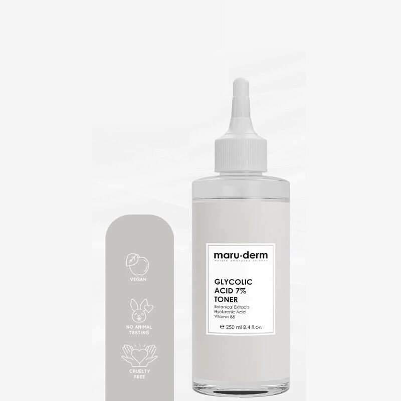 Maruderm Glikolik Asit %7 Aydınlatıcı ve Leke Karşıtı Tonik 250 ml