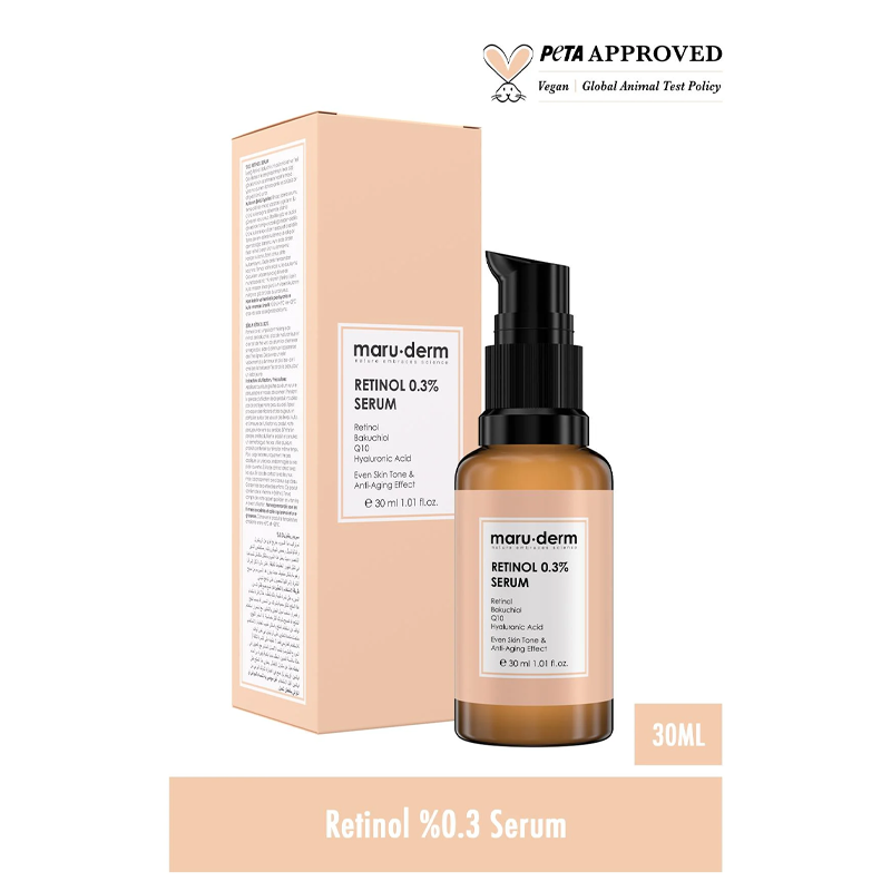 Maruderm Retinol 0.3 Bakım Serumu 30 ml