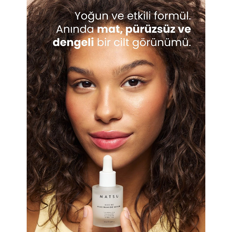 Matsu Marine Niacinamide Dengeleyici ve Pürüzsüzleştirici Serum 30 ml
