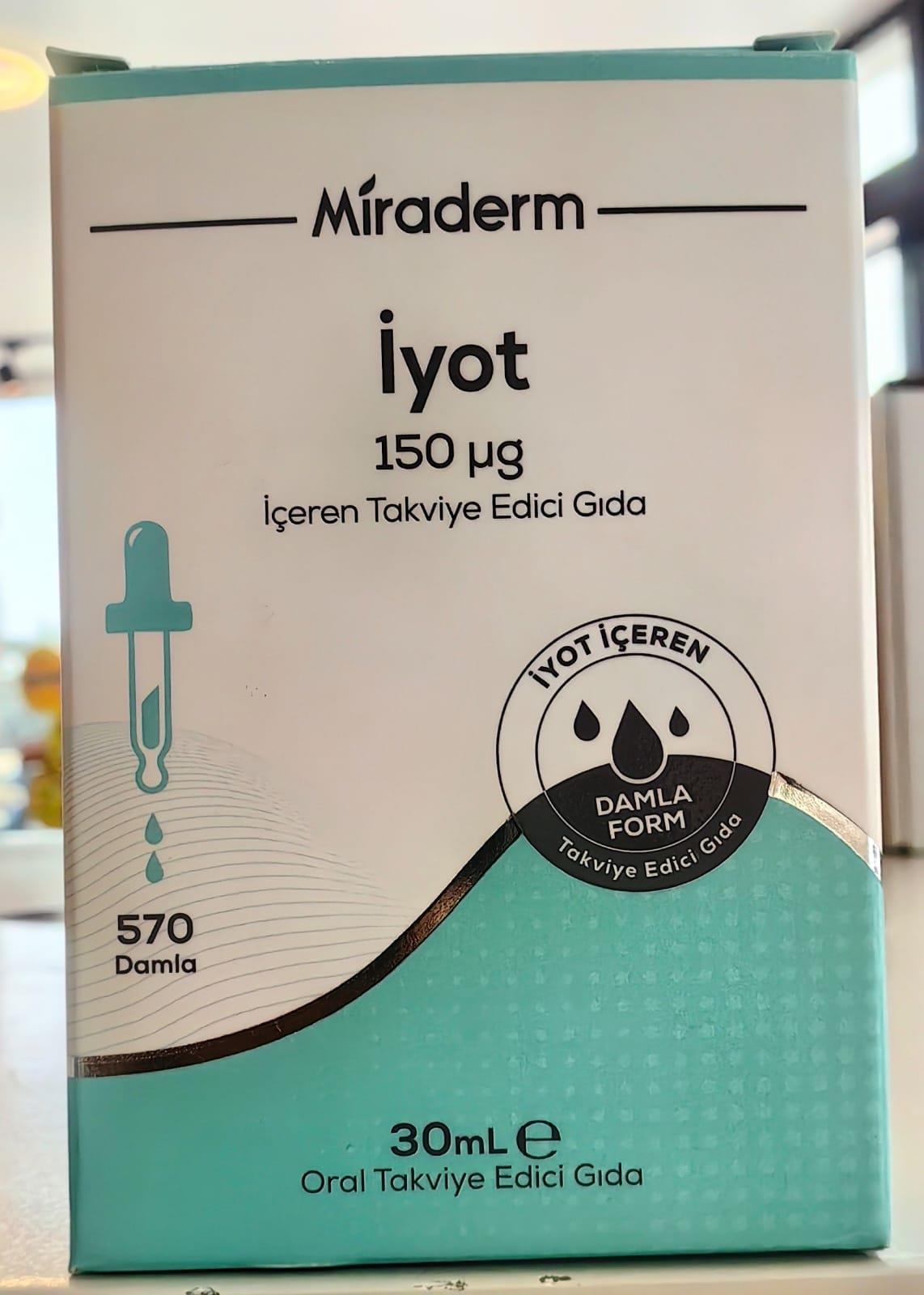 MIRADERM IYOT DAMLA 30ML
