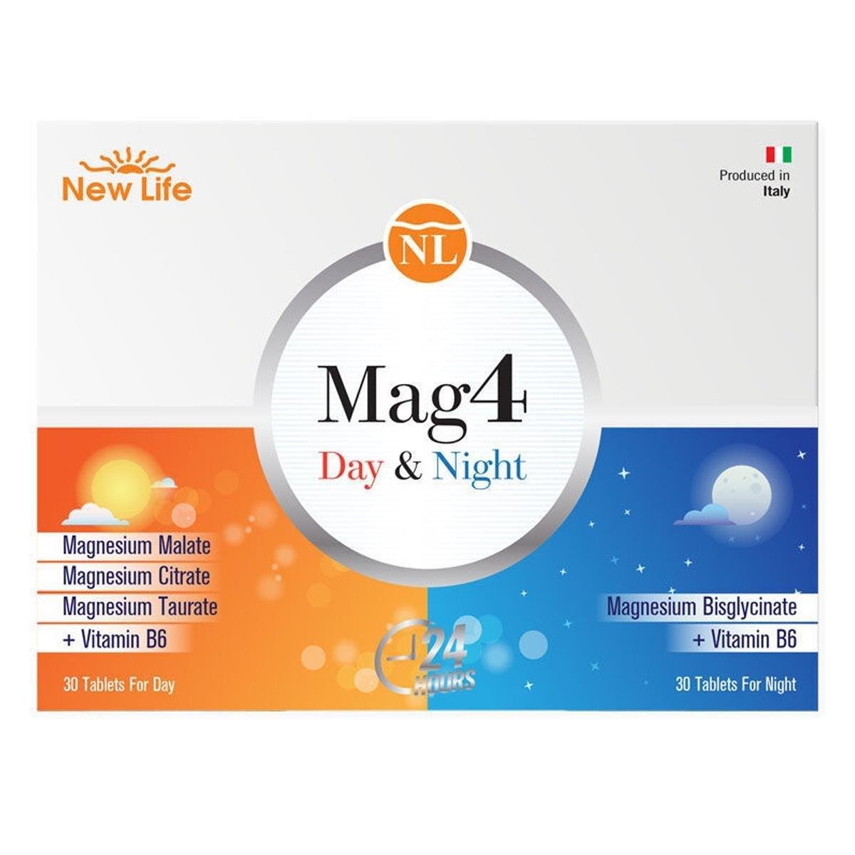 NEW LIFE MAG4 DAY NIGHT 2X30 TABLET