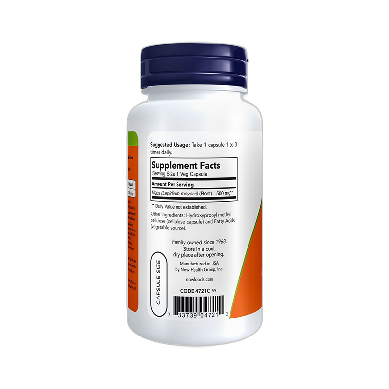 Now Maca Lepidium Meyenii Root 100 Kapsül