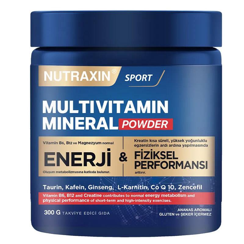 NUTRAXIN MULTIVITAMIN MINERAL POWDER 300GR