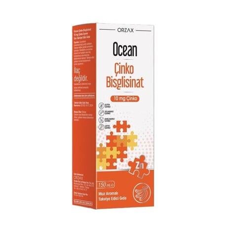 OCEAN ÇİNKO BİSGLİSİNAT 150ML MUZ AROMALI