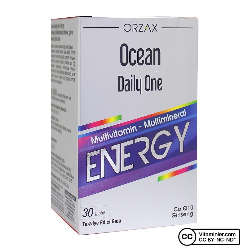 OCEAN DAILY ONE 30 TABLET MULTIVITAMIN MULTIMINERAL ENERGY