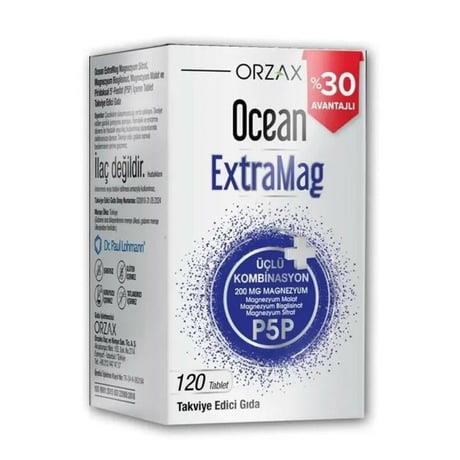 OCEAN EXTRAMAG 120 TABLET %30 AVANTAJLI PAKET