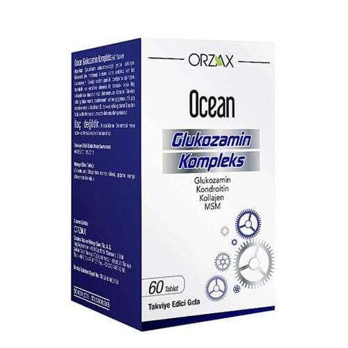 OCEAN GLUKOZAMİN KOMPLEKS 60 TABLET GLUKOZAMİN KONDROİTİN KOLLAJEN MSM