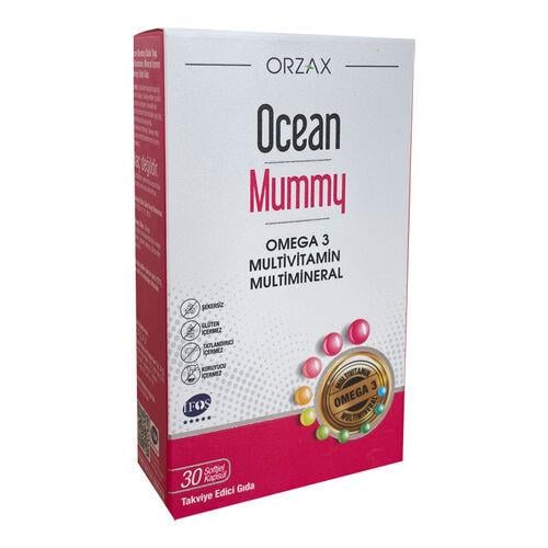 OCEAN MUMMY 30 KAPSÜL OMEGA 3 MULTİVİTAMİN MULTİMİNERAL