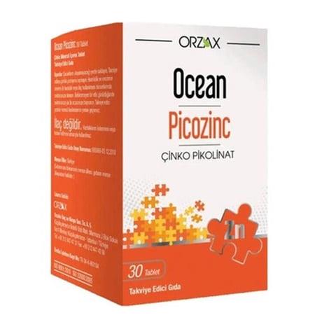 OCEAN PICOZINC 30 TABLET ÇİNKO PİKOLİNAT