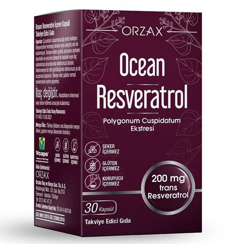 OCEAN RESVERATROL 200MG 30 KAPSÜL
