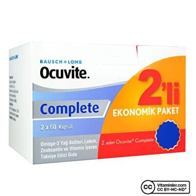 OCUVİTE COMPLETE 2Lİ PAKET 120