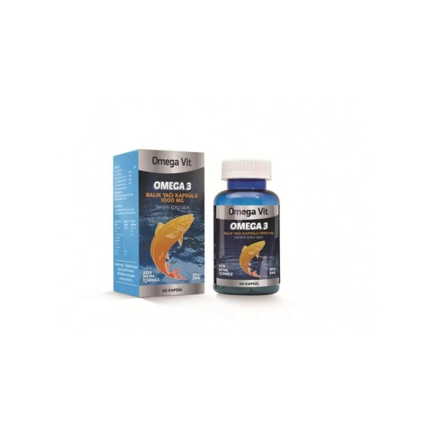 OMEGA VIT 1000 MG 60 KAPSUL