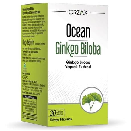 ORZAX OCEAN GİNKO BİLOBA 30 KAPSÜL