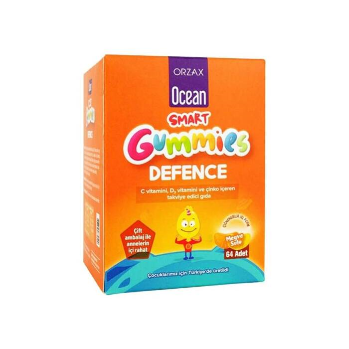 Orzax Ocean Smart Gummies Defence 64 Çiğnenebilir Tablet