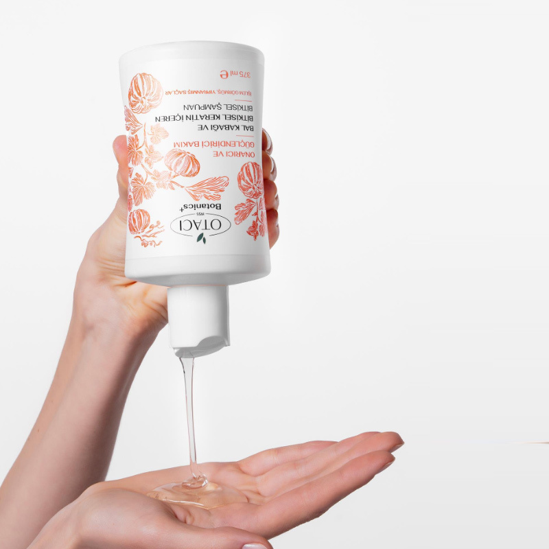 Otacı Botanics + Güçlendirici Bakım Bitkisel Şampuan 375 ml