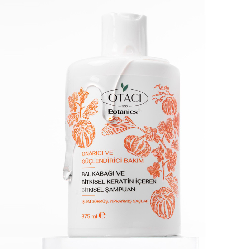 Otacı Botanics + Güçlendirici Bakım Bitkisel Şampuan 375 ml