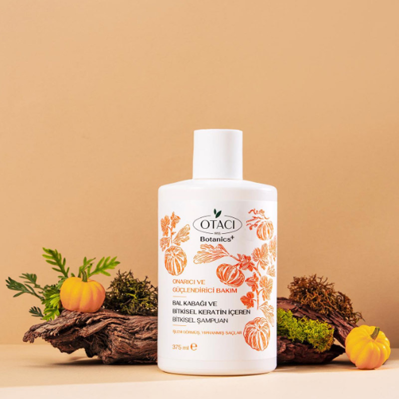 Otacı Botanics + Güçlendirici Bakım Bitkisel Şampuan 375 ml
