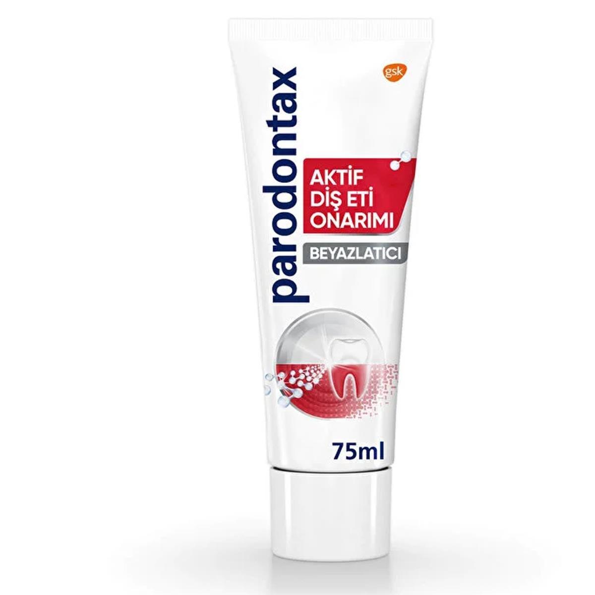 PARODONTAX AKTİF DİŞ ETİ ONARIMI BEYAZLATICI 75ML DİŞ MACUNU