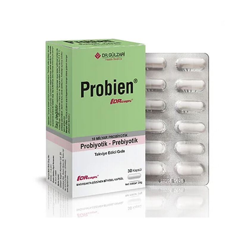 PROBIEN 30 VEJETERYAN KAPSÜL PROBİYOTİK MİKROORGANİZMA