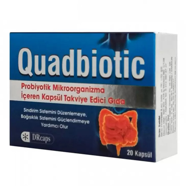 Quadbiotic 20 Kapsül