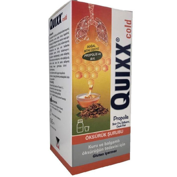 Quixx Cold Propolis Şurup 100 ML