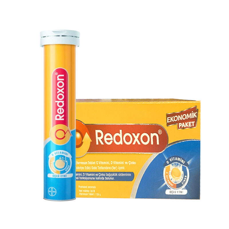 REDOXON 3 LÜ ETKİ 30 EFERVESAN TABLET EKONOMİK PAKET