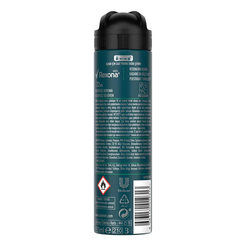 Rexona Men Mint Fresh Deodorant 150 ml