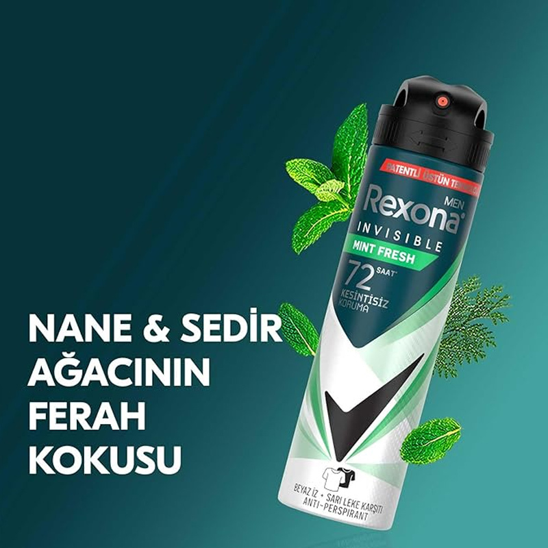 Rexona Men Mint Fresh Deodorant 150 ml