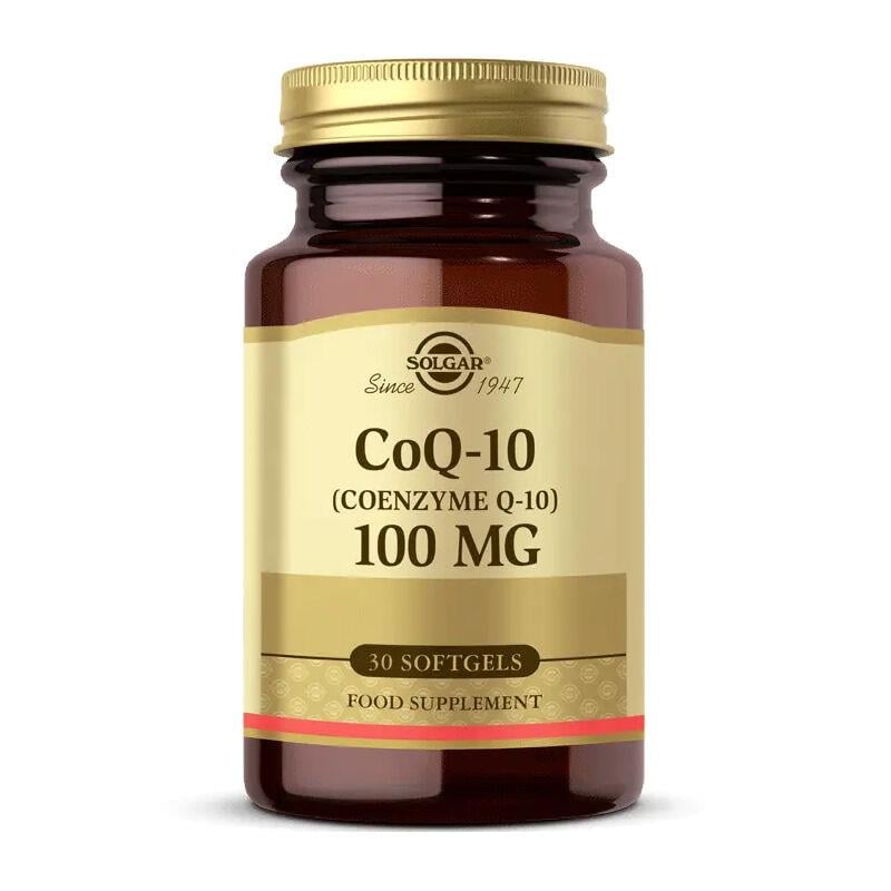 SOLGAR COENZYME Q10 100MG 60 YUMUŞAKJELATİN KAPSÜL