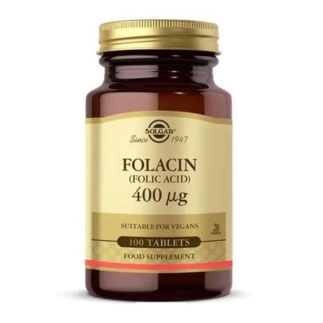 SOLGAR FOLIC ACID 400MCG 100 TABLET