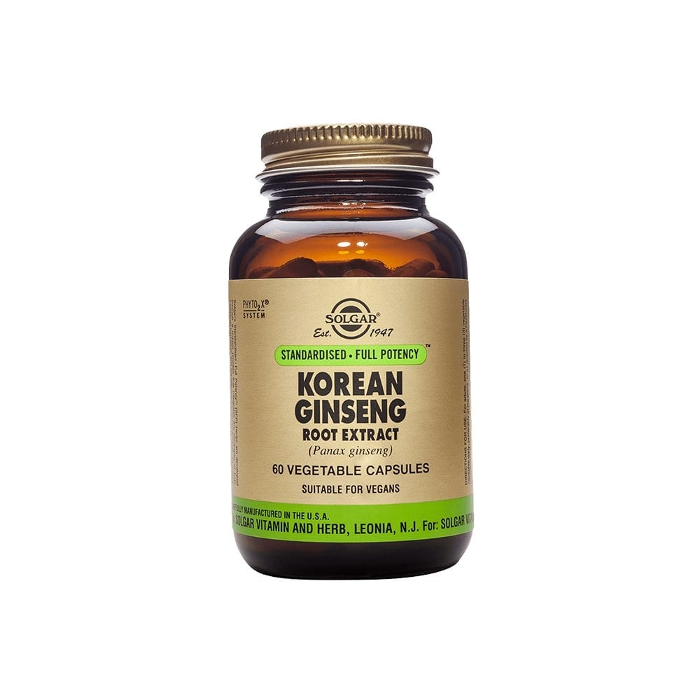 Solgar Korean Ginseng (Panax Ginseng) 50 Tablet